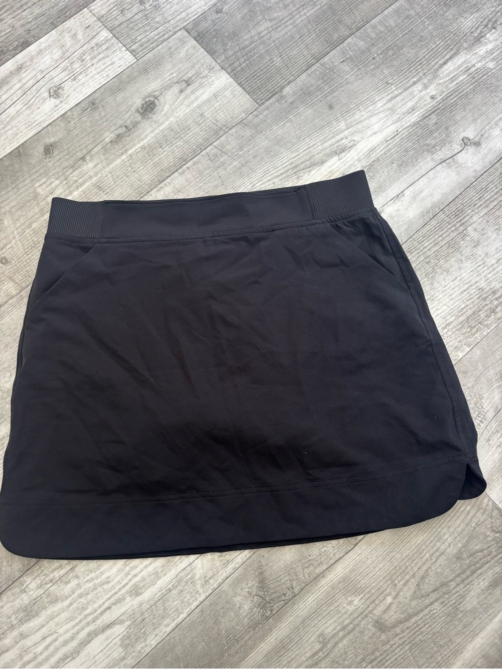 Black Women's Active Skort